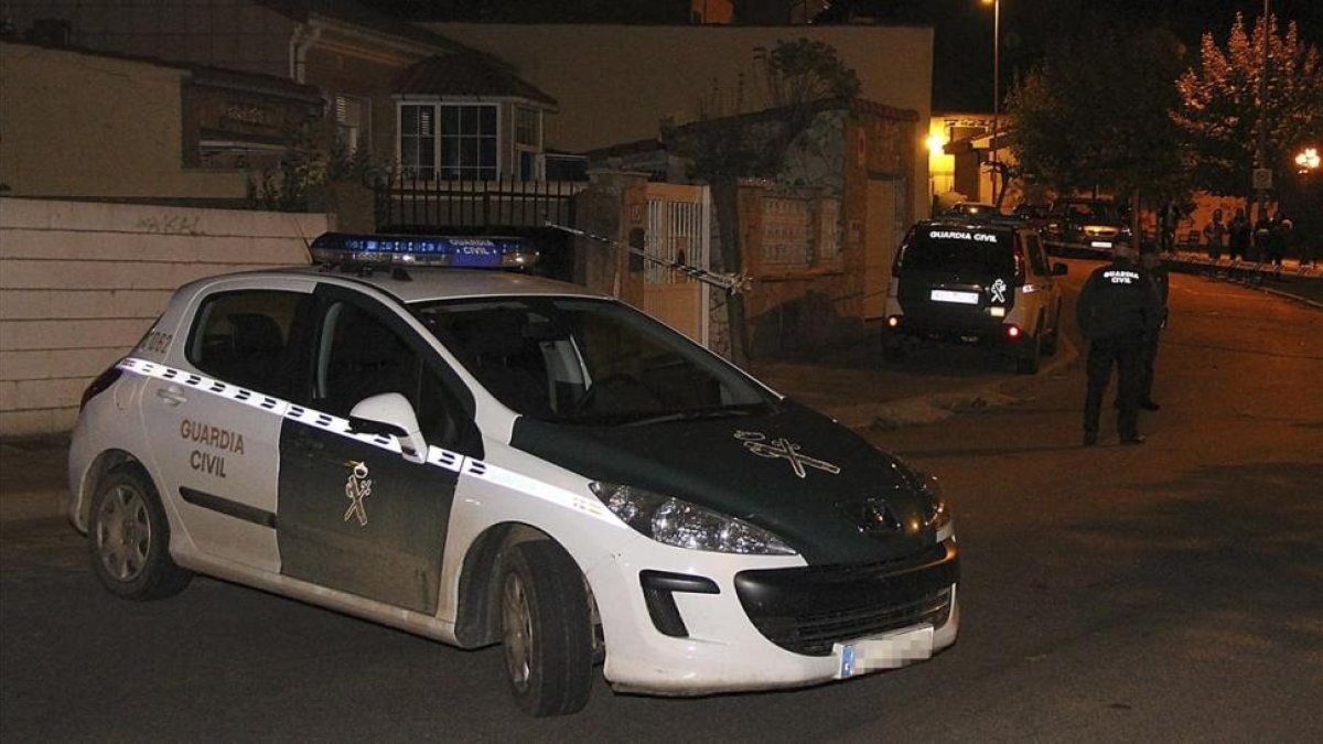 Foto de archivo de un vehículo de la Guardia Civil.