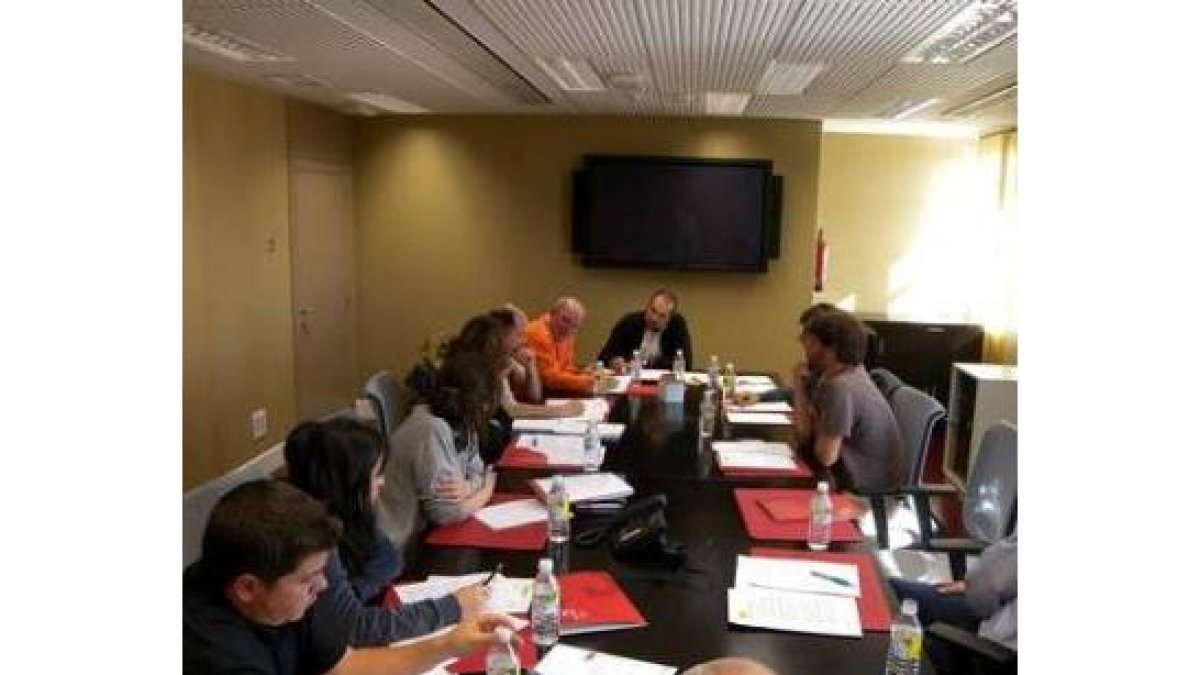 Los expertos, reunidos en dependencias de la Ciuden