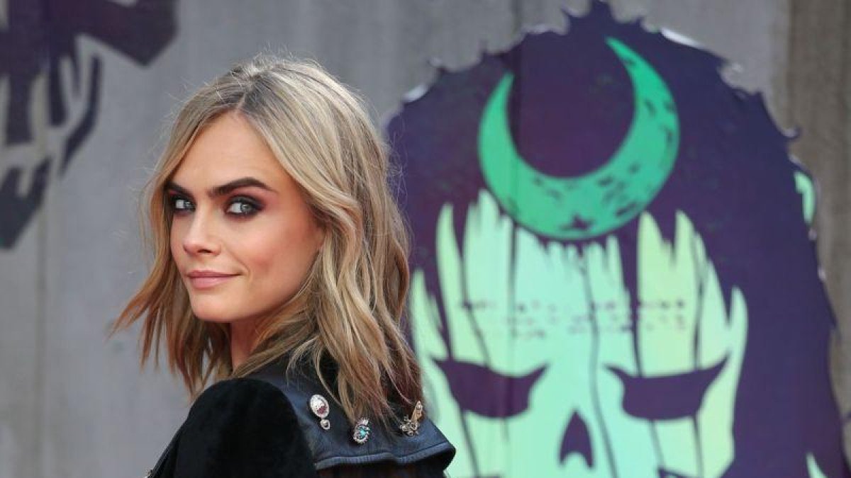 La actriz y modelo británica Cara Delevingne.