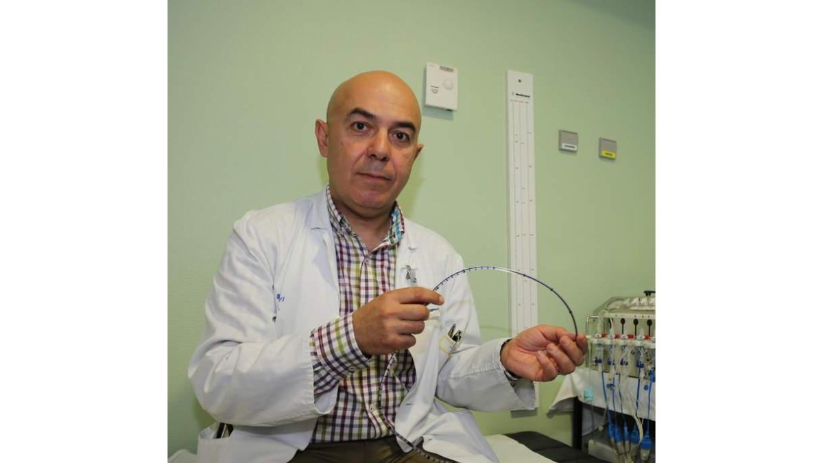 El doctor del Caule Santiago Vivas. SECUNDINO PÉREZ