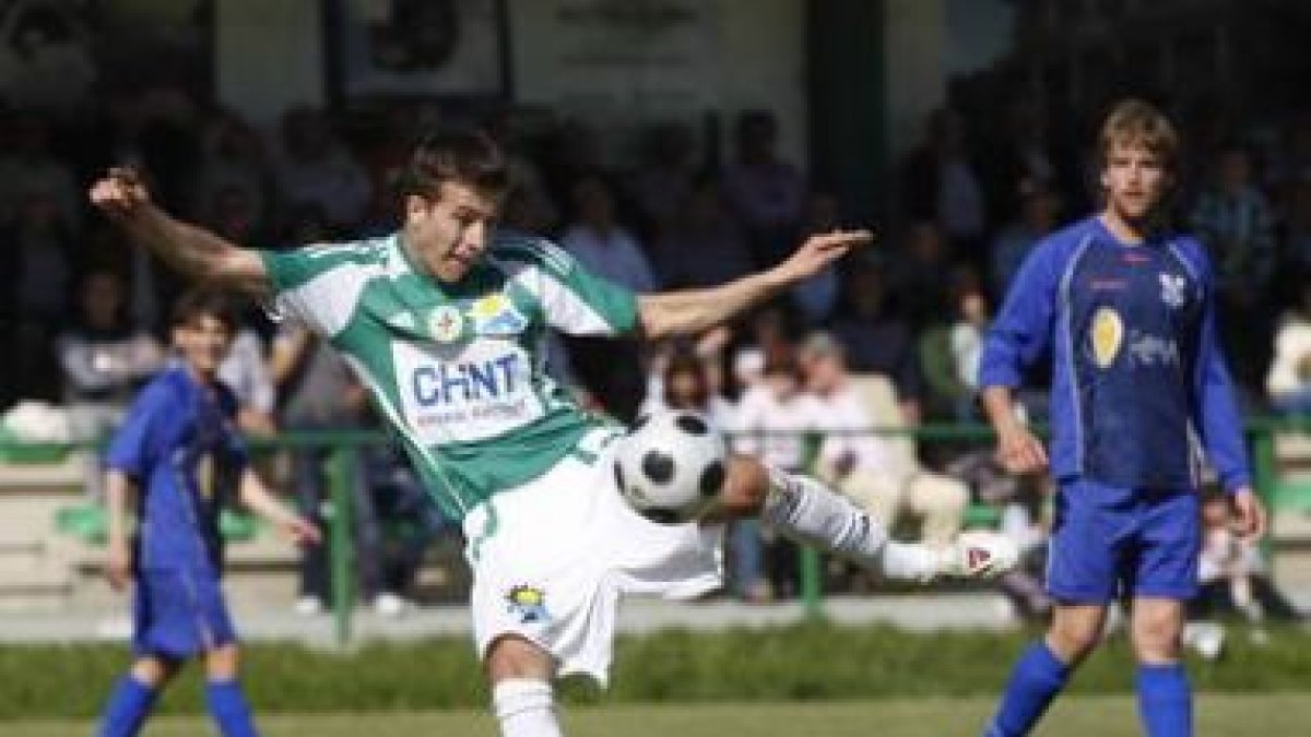 Borja fue uno de los destacados en el equipo maragato en la fase de clasificación.
