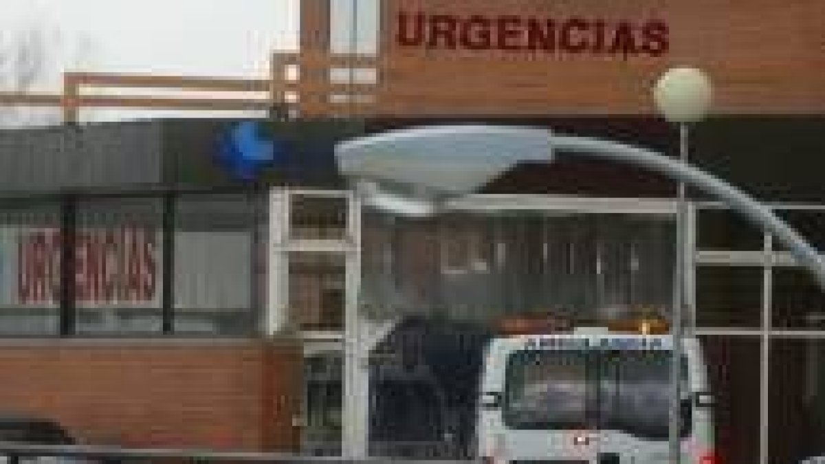 En la imagen, el Servicio de Urgencias del Hospital del Bierzo