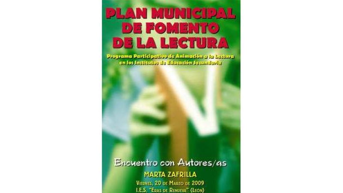 La escritora Marta Zafrilla estará este viernes en el IES Eras de Renueva