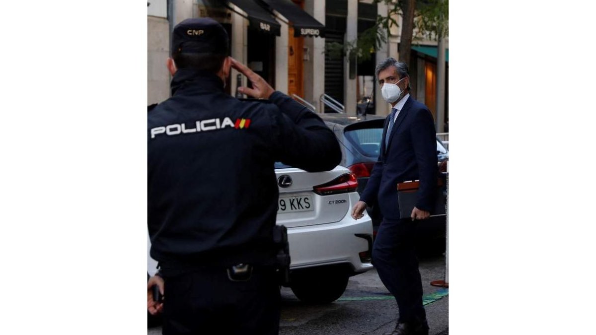 El presidente del CGPJ, Carlos Lesmes. J. J. GUILLÉN