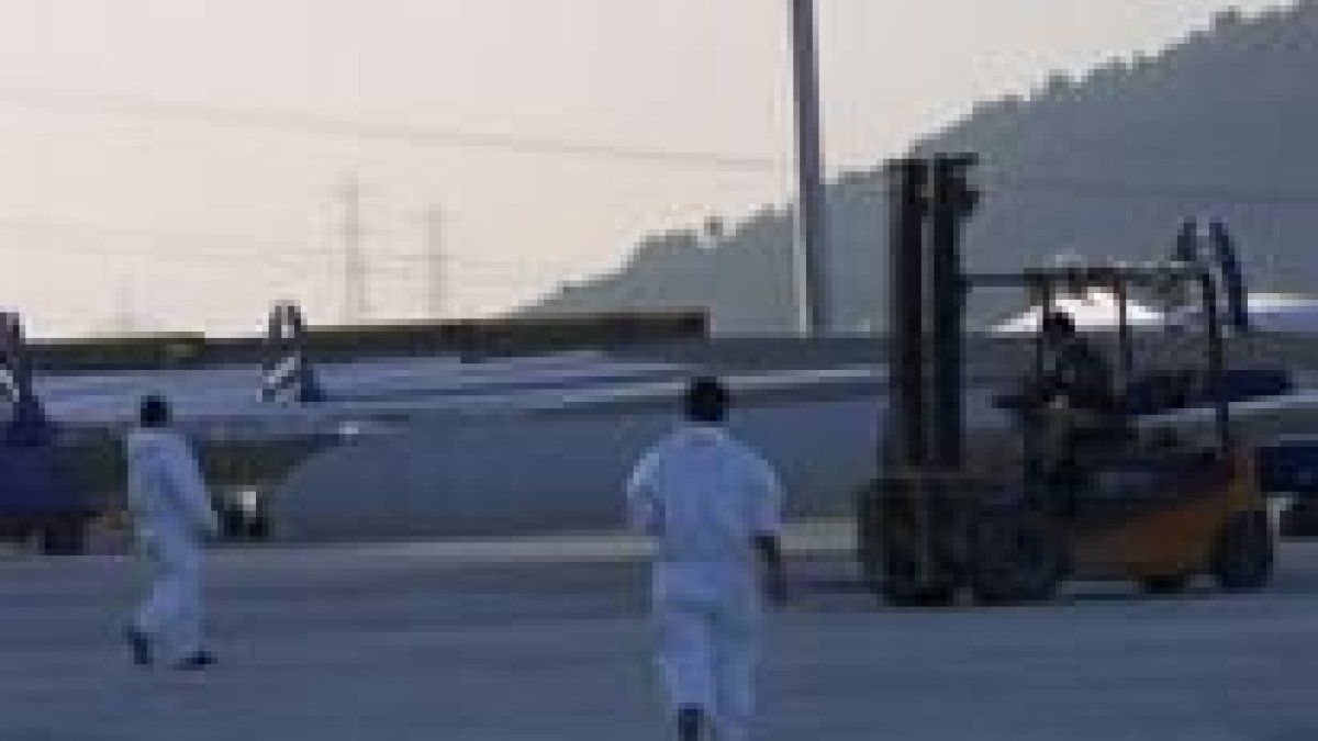 La fábrica de palas eólicas de LM en Ponferrada está ahora mismo paralizada hasta julio