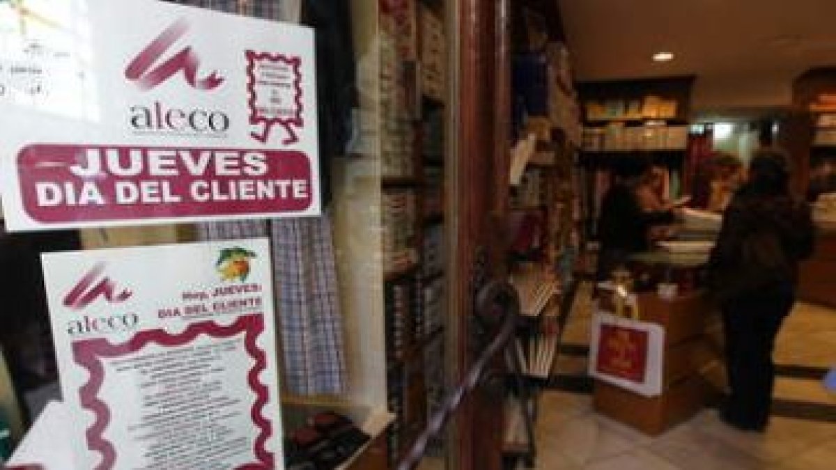 El distintivo de Aleco identifica los establecimientos con horario y promociones especiales.