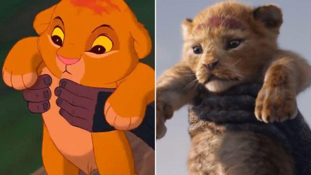 Tráiler de El rey león en acción real.