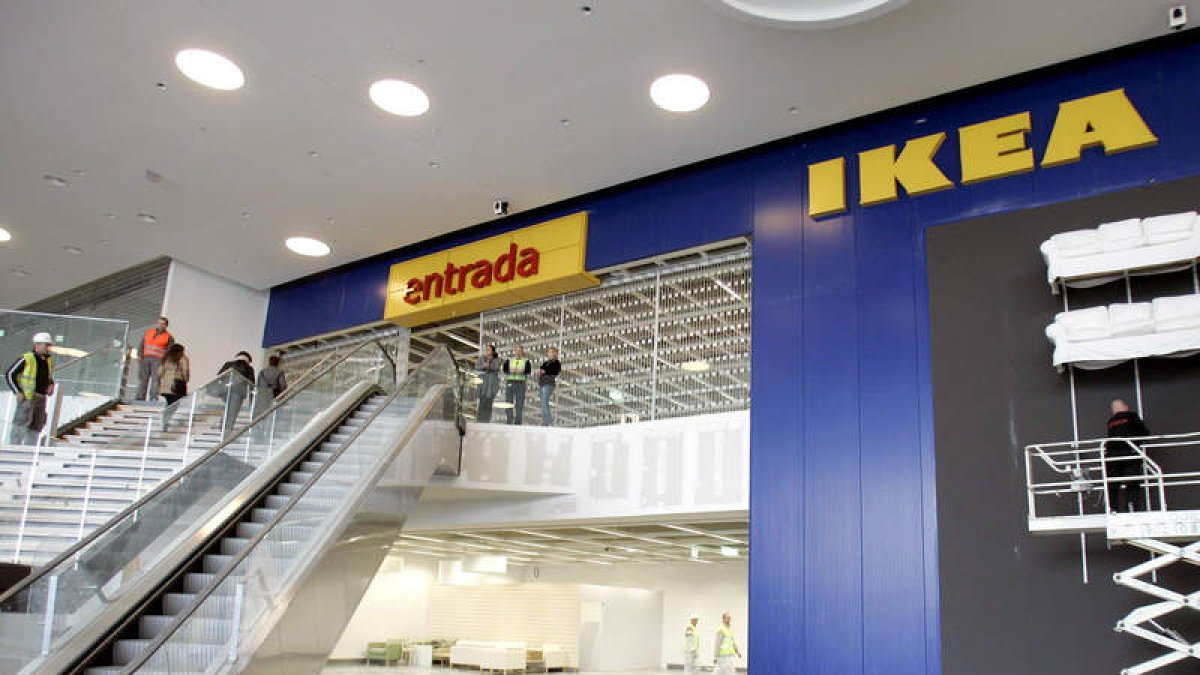 Instalaciones de Ikea en Valladolid, en una foto de archivo.