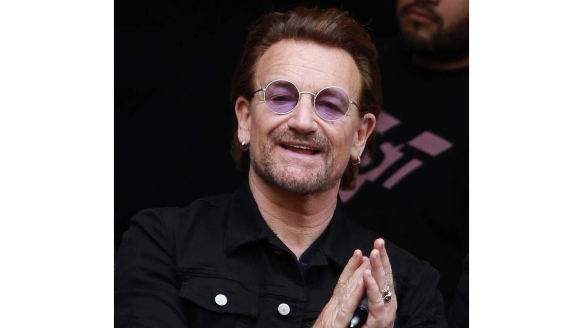 El líder de la banda irlandesa U2, Bono. MARIO GUZMÁN