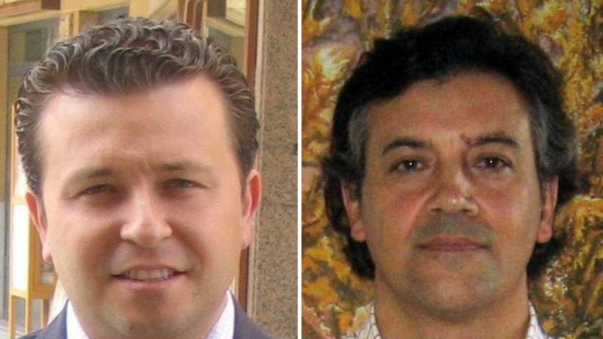 Pablo Peyuca González y Joaquín Jarrín.