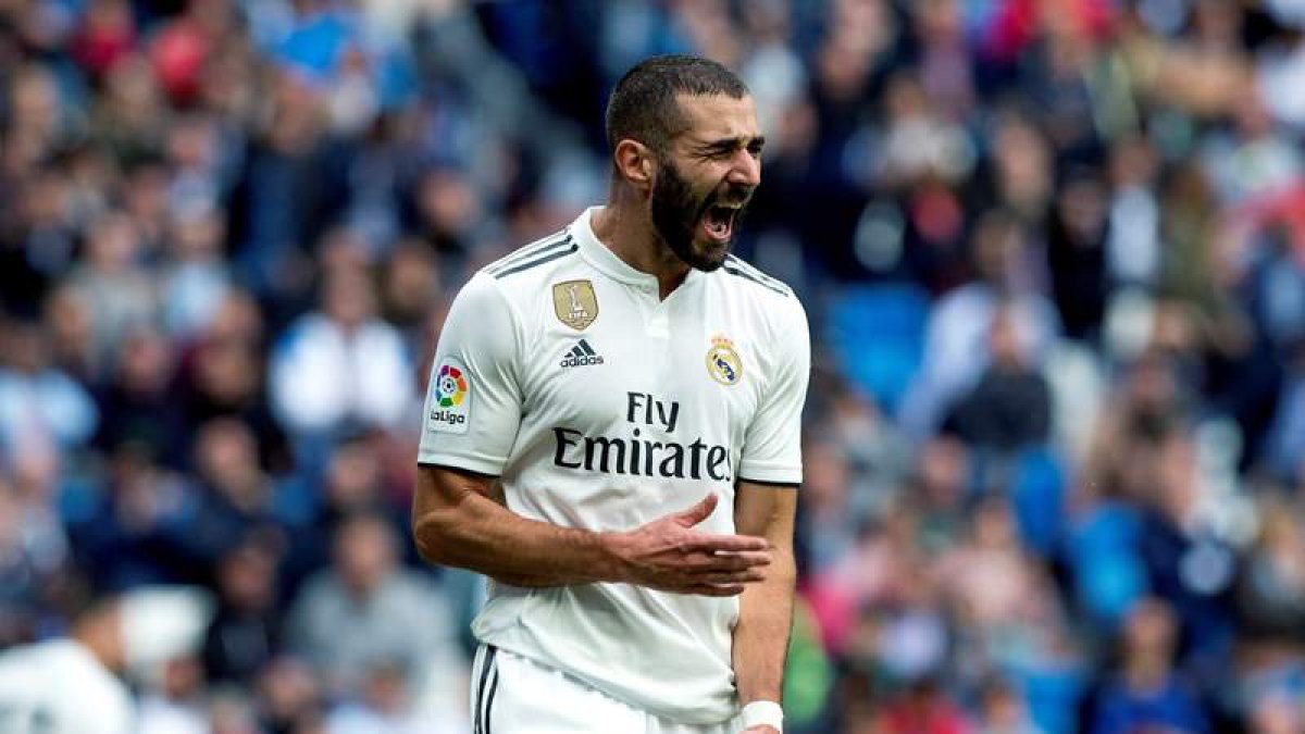 Benzema vive uno de sus inicios de temporada más goleadores desde que llegó al Madrid. R. JIMÉNEZ