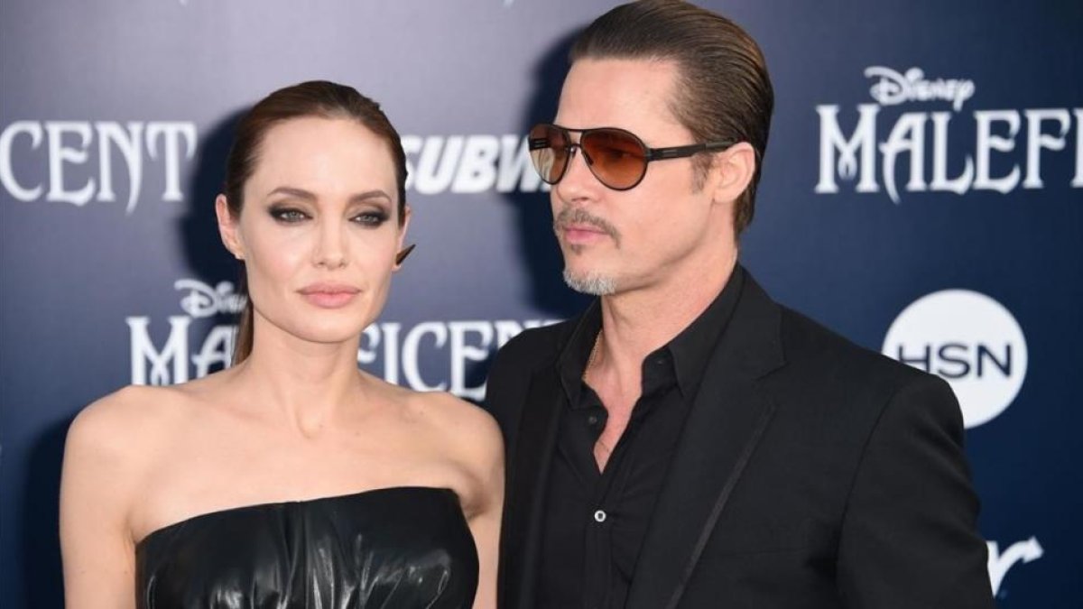 Angelina Jolie y Brad Pitt hace un par de años, en el estreno de 'Maléfica'.