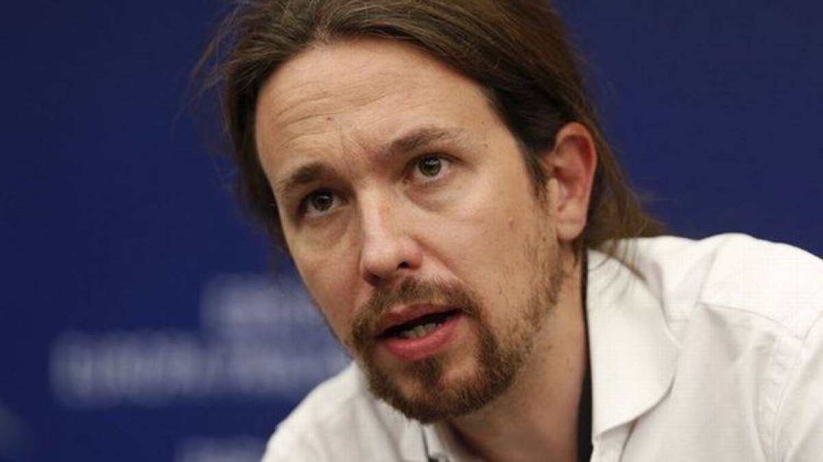 Pablo Iglesias, líder de Podemos, en el Parlamento de Estrasburgo, el pasado 1 de julio.