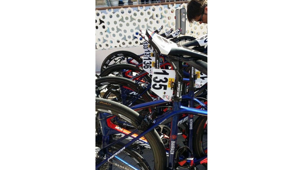 Las bicis de la Volta 2017.
