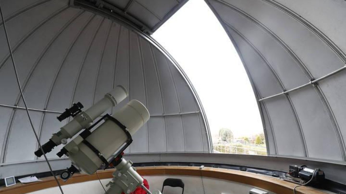 Instalaciones de la Asociación Leonesa de Astronomía.