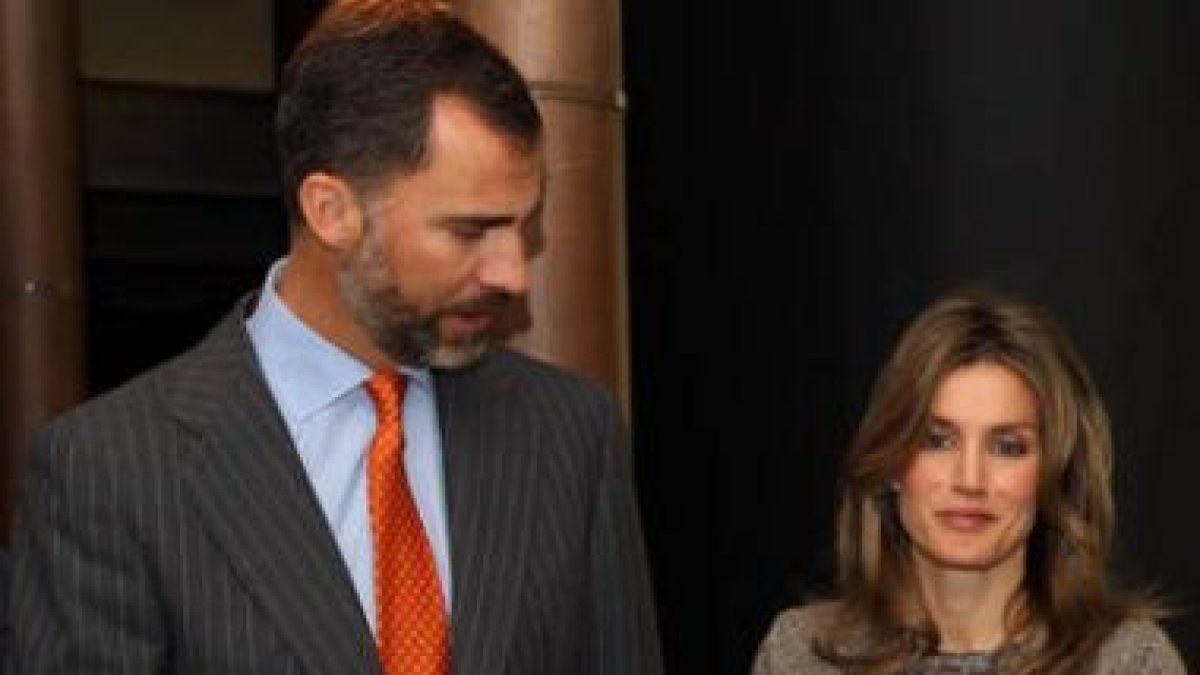 Don Felipe y doña Letizia, en su última visita a León, en septiembre del año pasado.