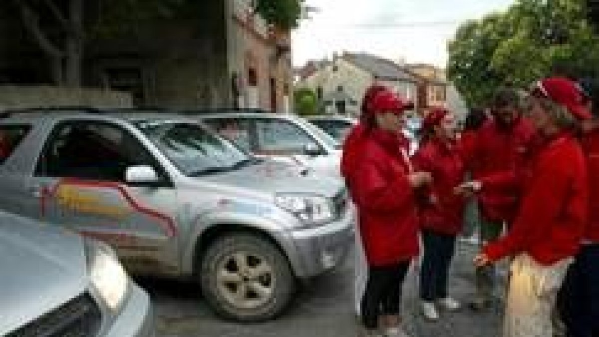 Las veinte mujeres de la iniciativa de la marca Toyota hicieron noche en la ciudad de Ponferrada