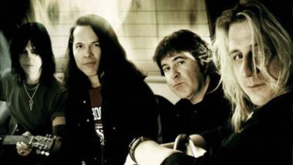 Los integrantes de esta contundente banda de Los Ángeles.
