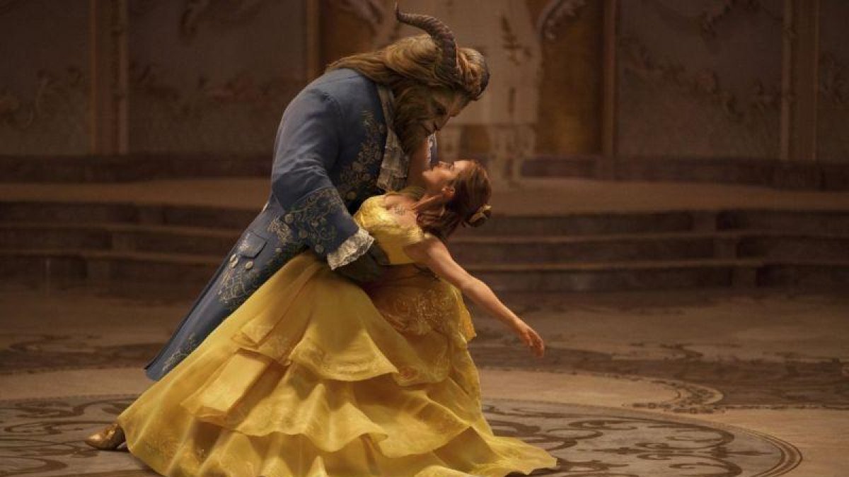 Una de las escenas de 'La Bella y la Bestia'.