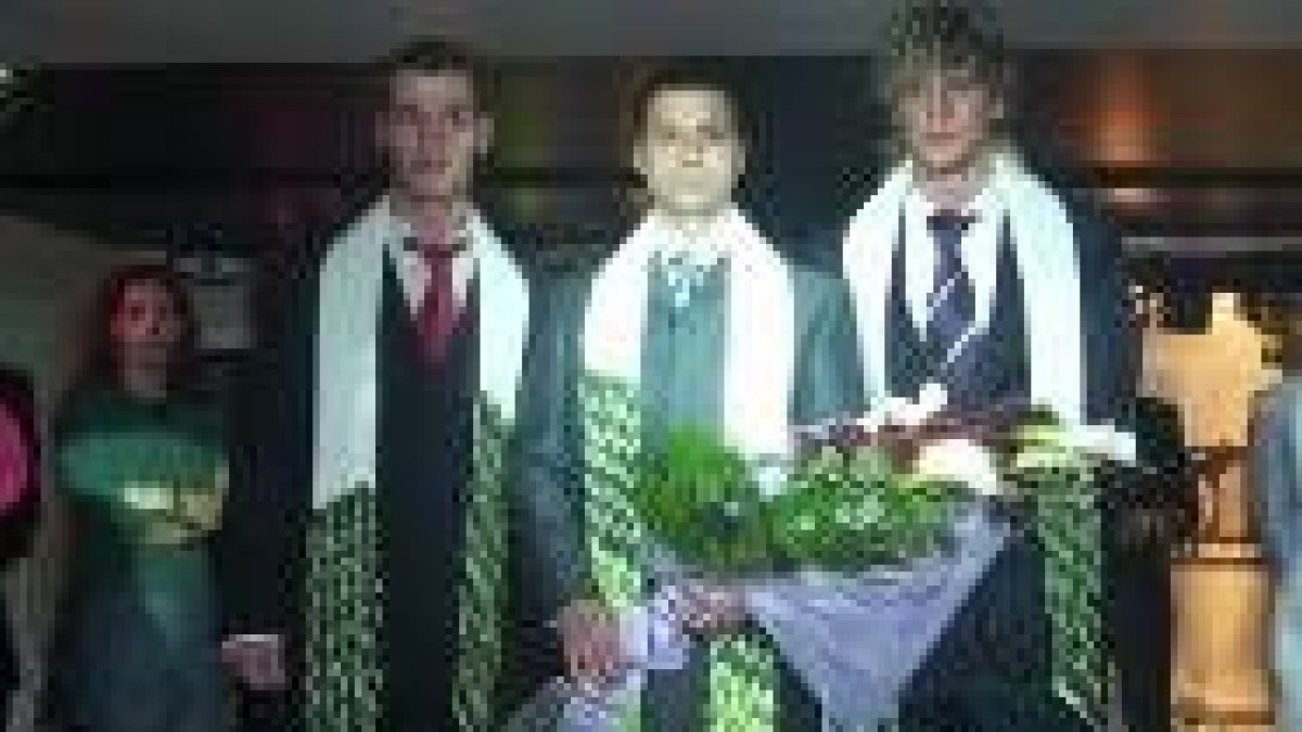 Marcos Reguera, Daniel Álvarez y Raúl Marote, pódium de honor de Míster León