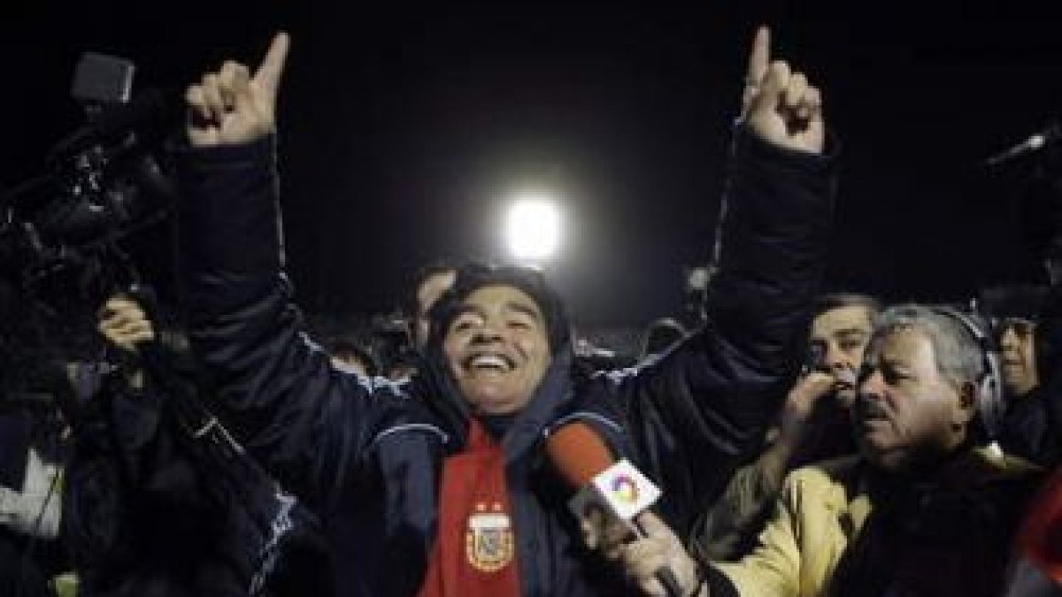 Las declaraciones de Maradona tras jugar ante Uruguay le pasarán factura.