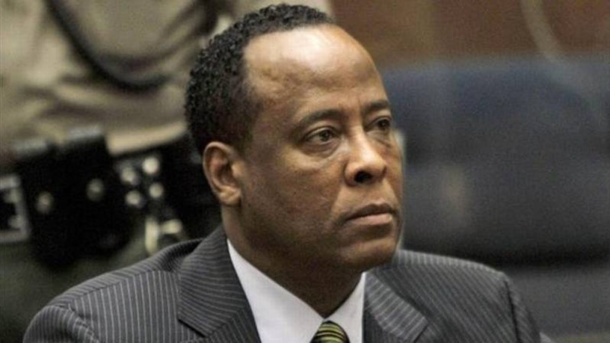 El médico de Michael Jackson, Conrad Murray, durante el juicio en el que fue condenado por homicidio en el 2011.