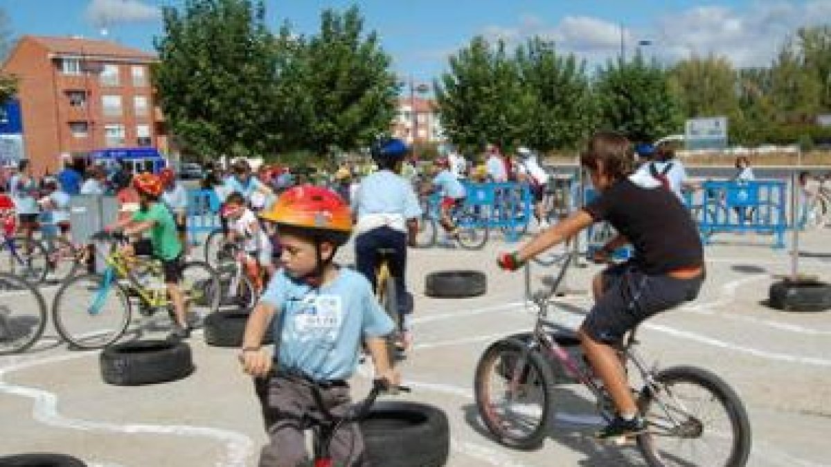 La marcha cicloturistas contó con una buena participación.