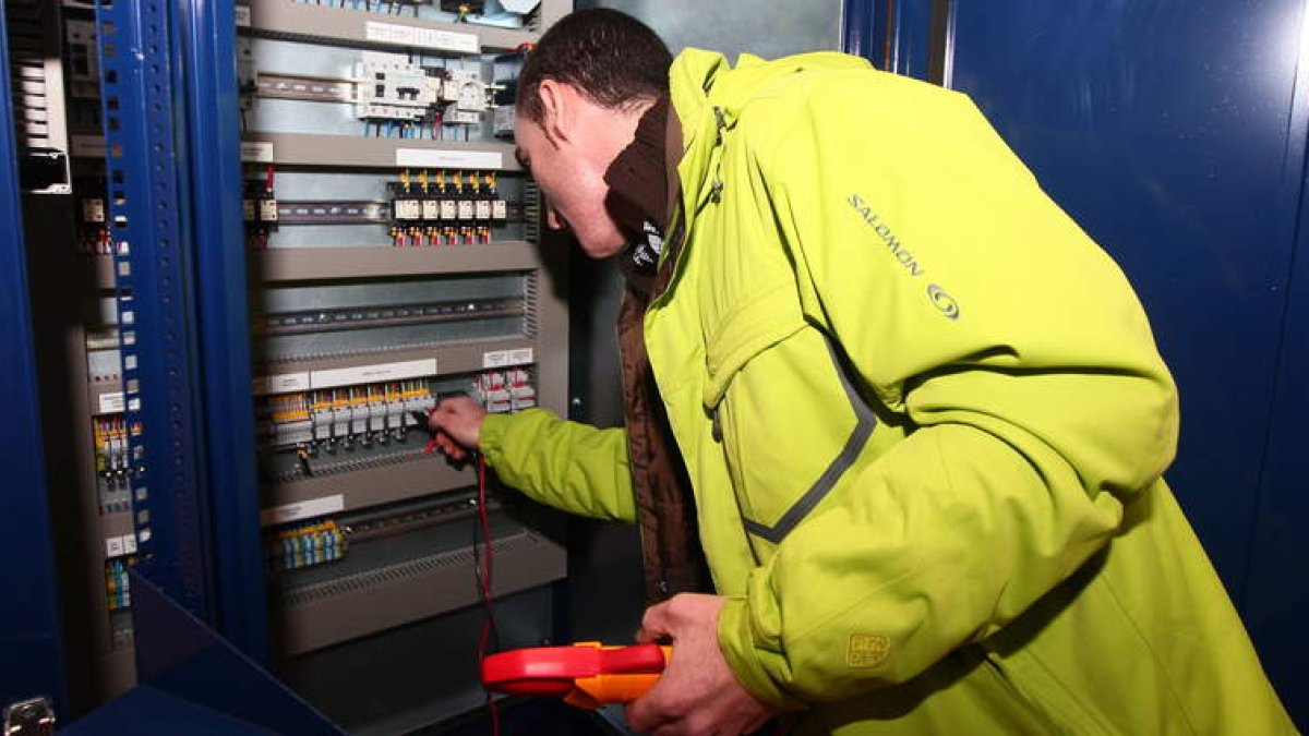 Cableado de una delas instalaciones de Onsite Telecom.