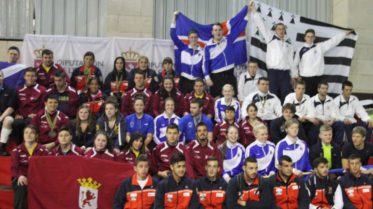 La Luchas Tradicionales concluyeron su encuentro europeo patrocinado por la Diputación Provincial