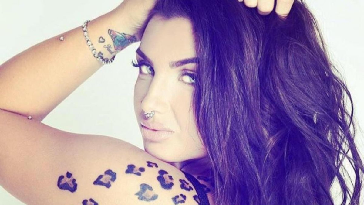 La explosiva y sensual Elettra Lamborghini.