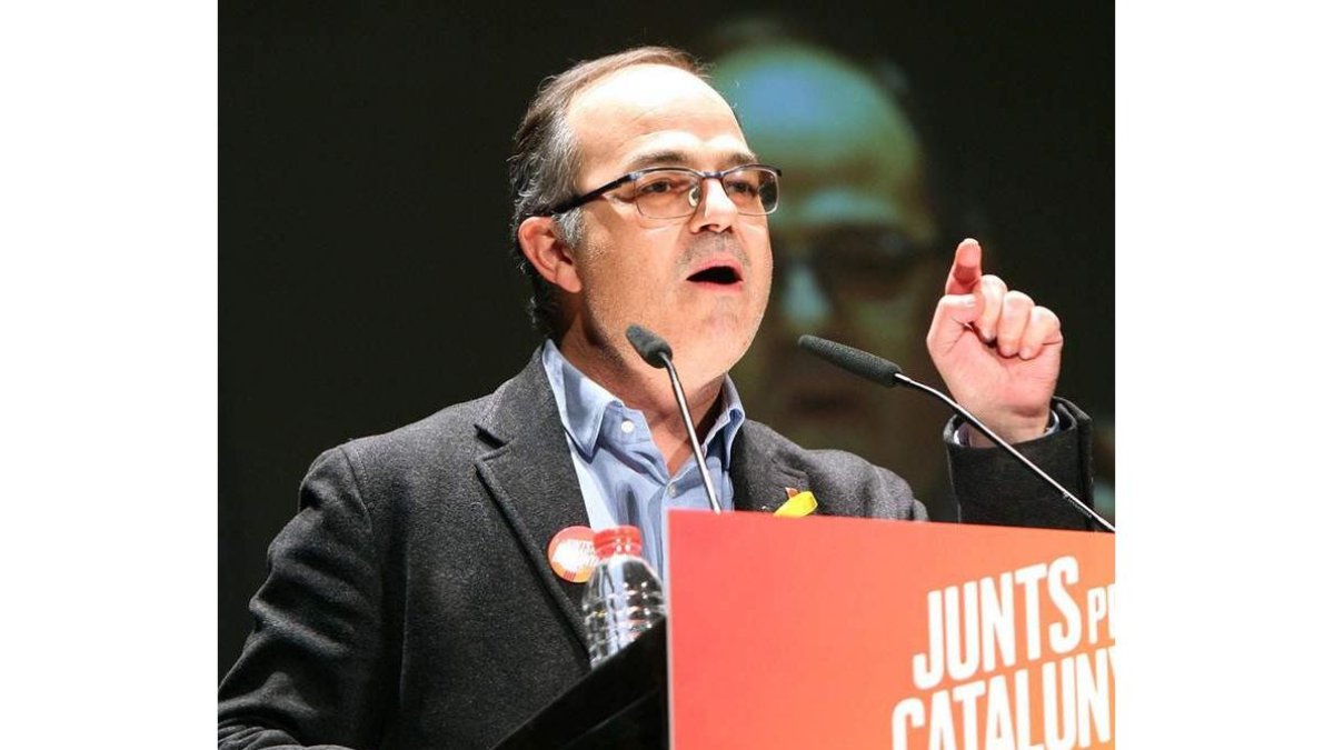 Jordi Turull en un acto de su partido. JAUME SELLART