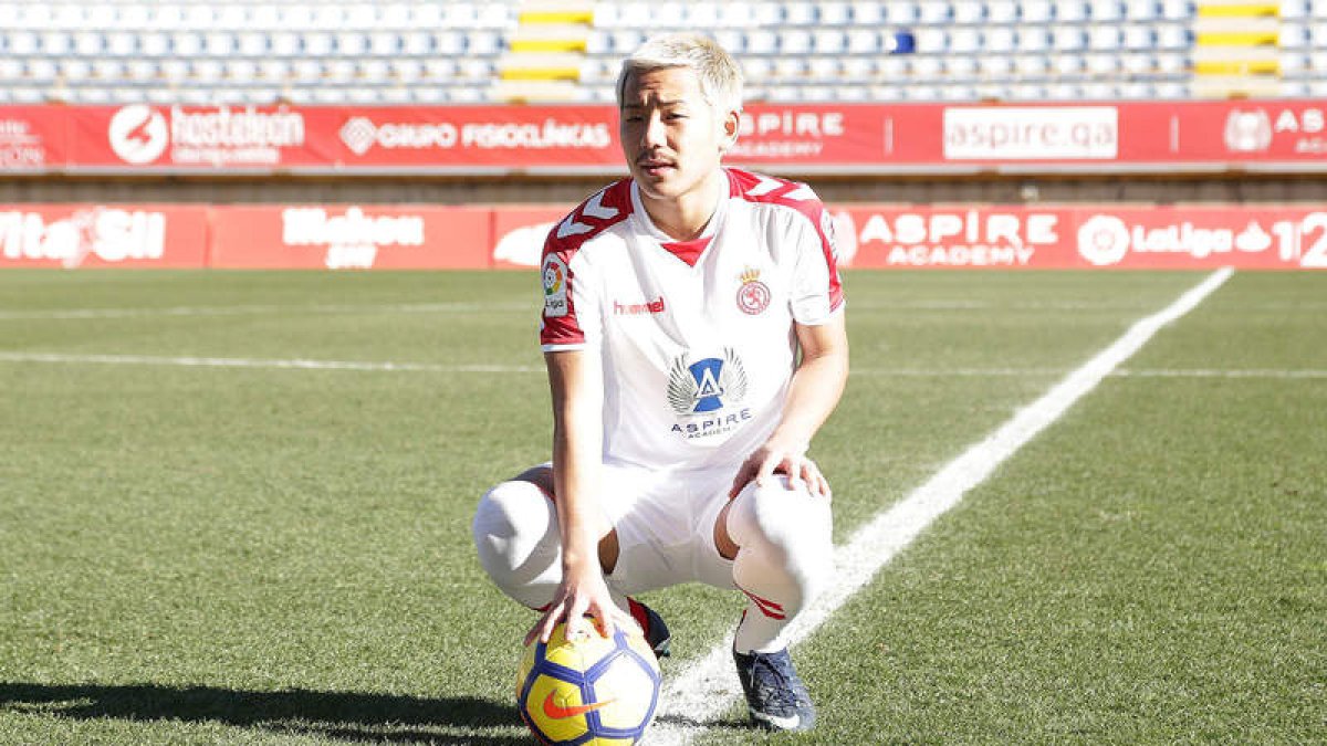 El futbolista japonés Yosuke Ideguchi llegó a la Cultural en el mercado de invierno, pero apenas ha tenido participación.
