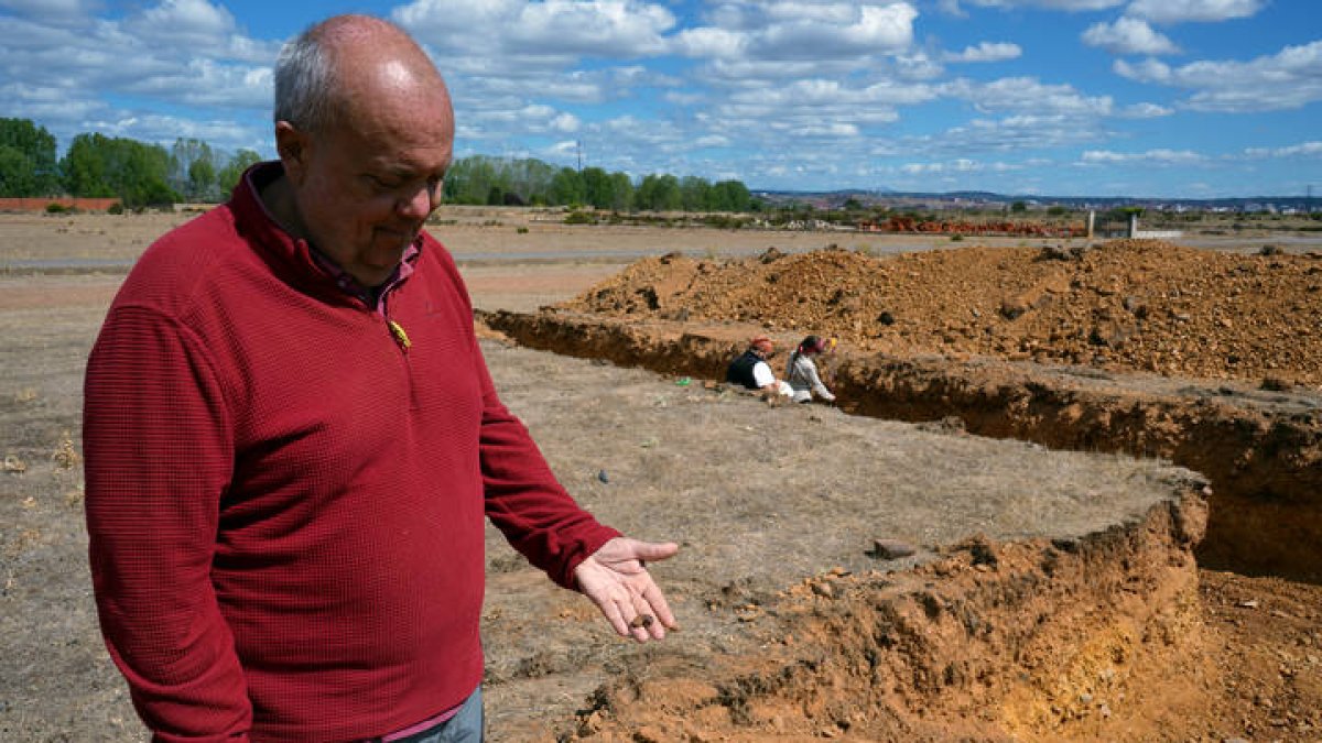 Exacavaciones Trobajo del Camino. JOSÉ MARÍA ESPÍ DUEÑAS