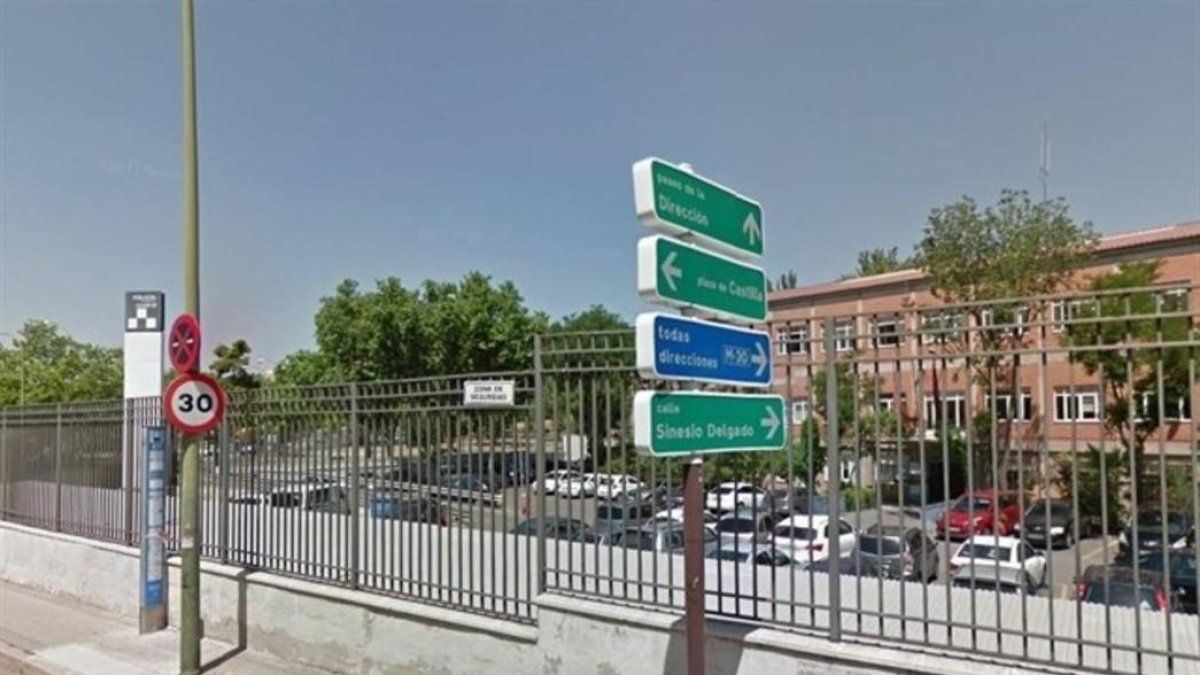 La comisaria del distrito de Tetuán. /