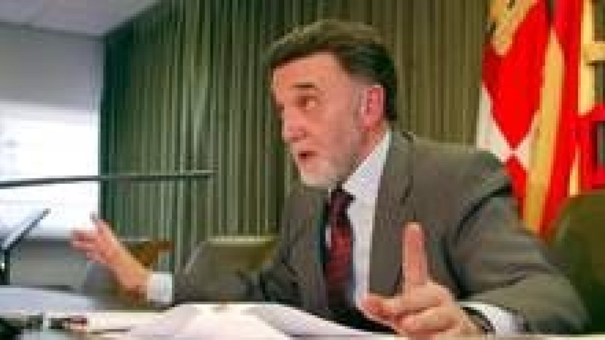 El delegado del Gobierno en la comunidad, el leonés Miguel Alejo, hizo ayer balance del año