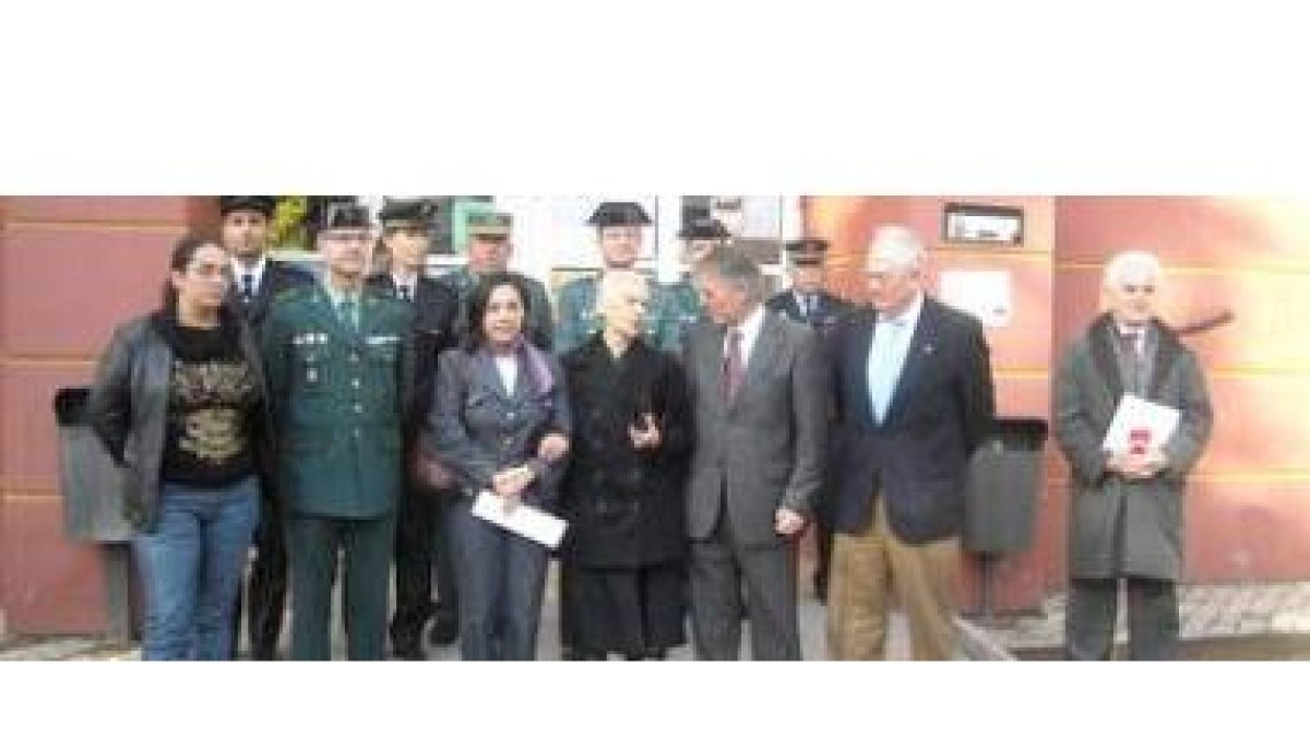 Participantes en el acto celebrado ayer en Villablino.