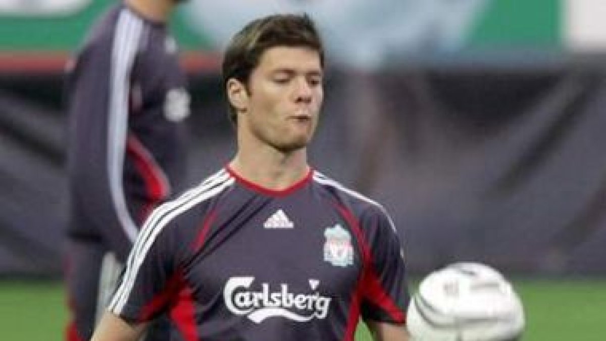 Xabi Alonso, en un partido con su actual equipo.