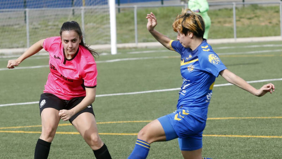 Las leonesas se vieron superadas por las toledanas. MARCIANO PÉREZ