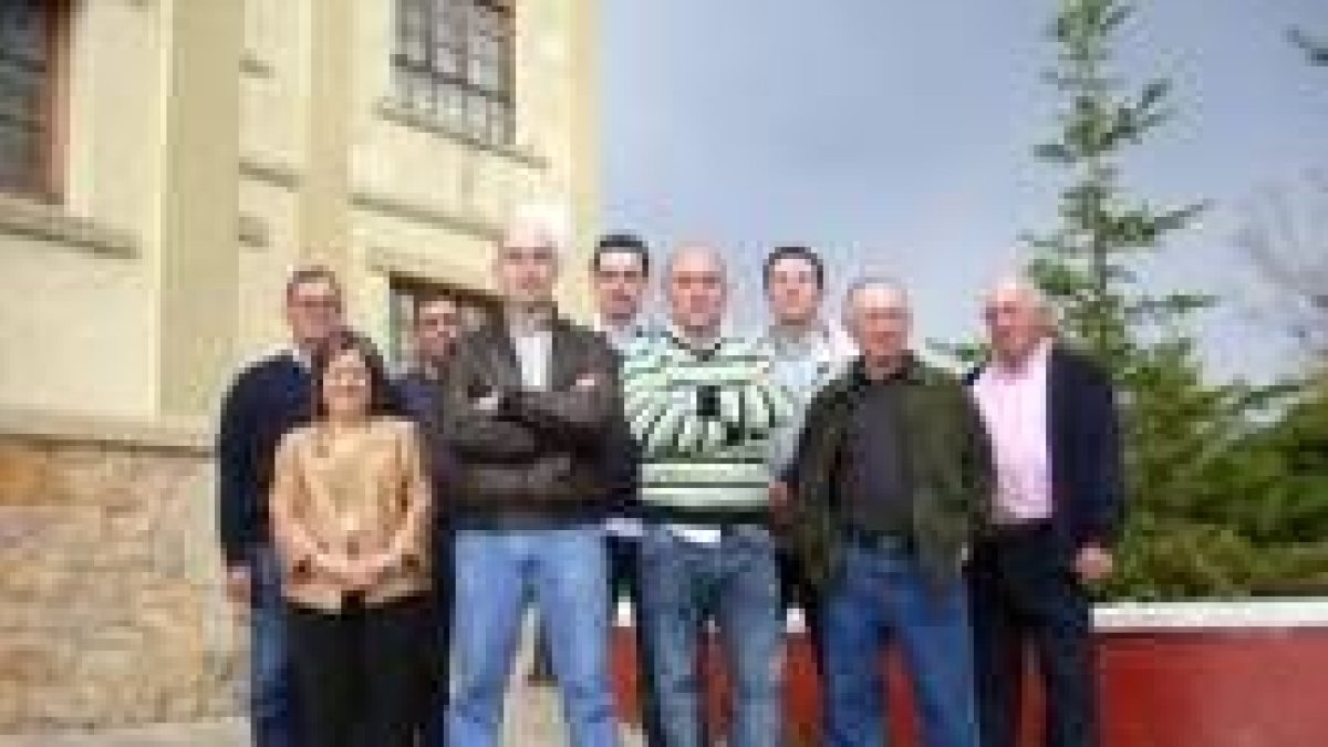 Componentes de la lista del PP al Ayuntamiento de La Ercina