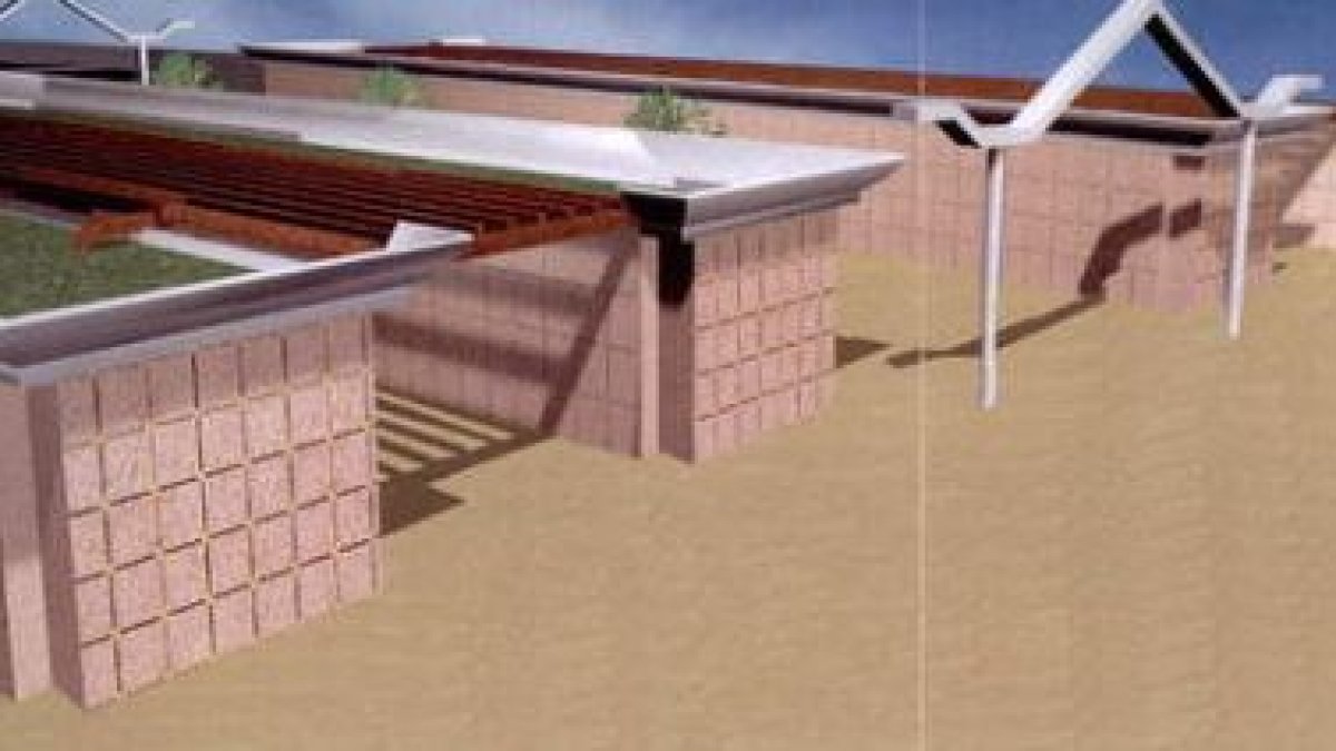 Imagen virtual del futuro cementerio municipal.