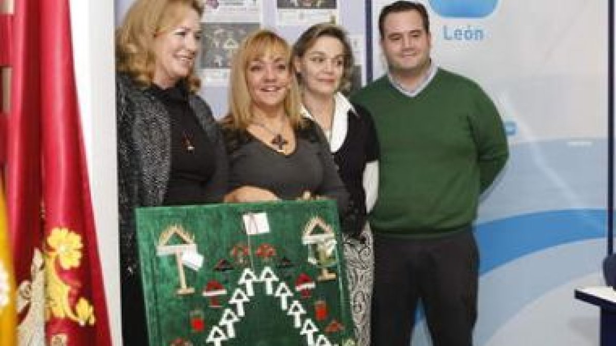 Inés Prada, Isabel Carrasco, Ana Cosío y Juan Hernández Dopico en la presentación de la iniciativa.