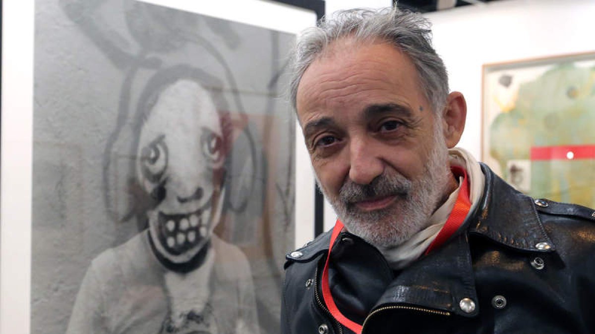 Alberto García Alix en Arco. RAQUEL P. VIECO
