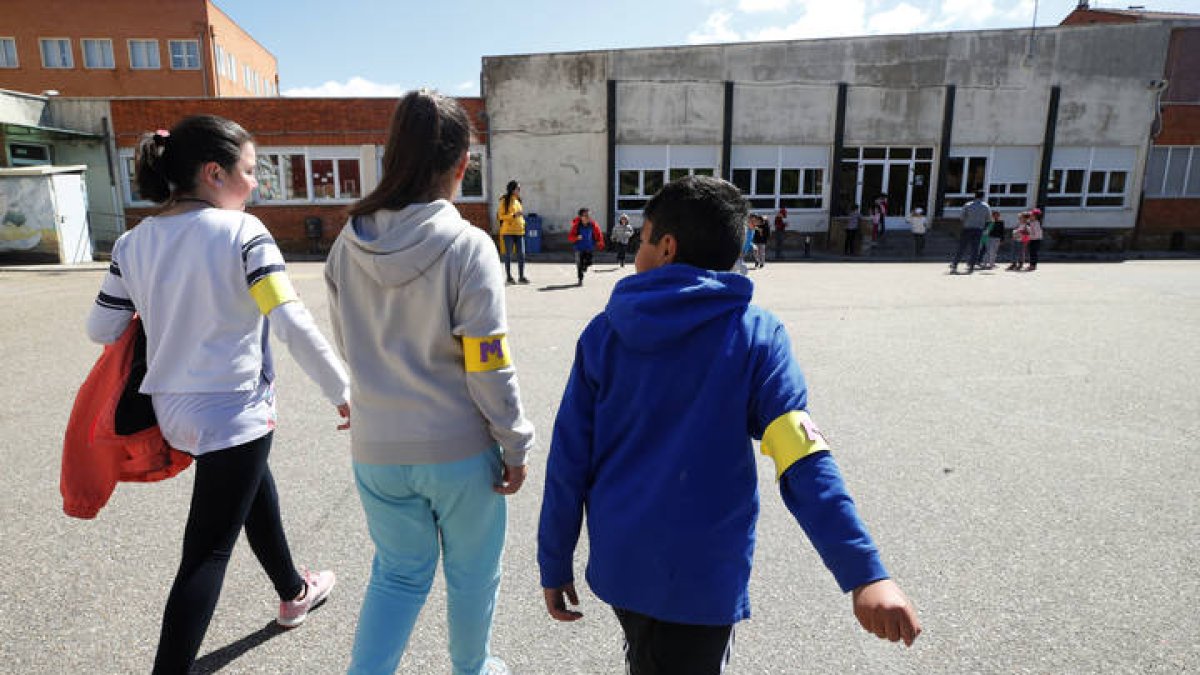Colegio público Trepalio en Trobajo del Camino. RAMIRO