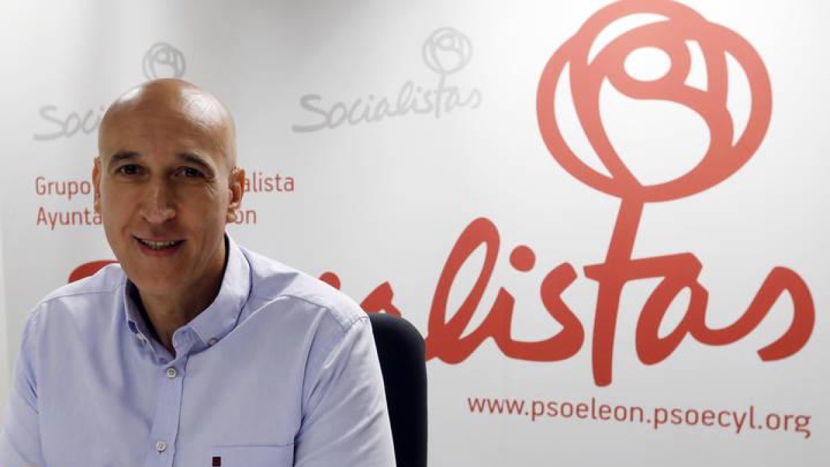 Diez seguirá en el Ayuntamiento de León. MARCIANO PÉREZ