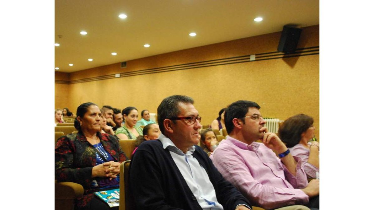 La apertura del programa, ayer en la Casa de la Cultura.