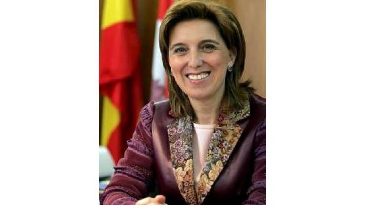 María José Salgueiro, durante la entrevista concedida a Diario de León