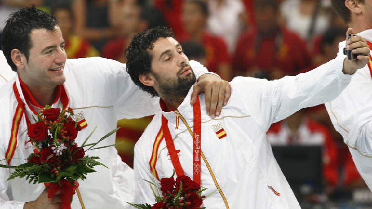 Juanín García (bronce), uno de los medallistas olímpicos leoneses.