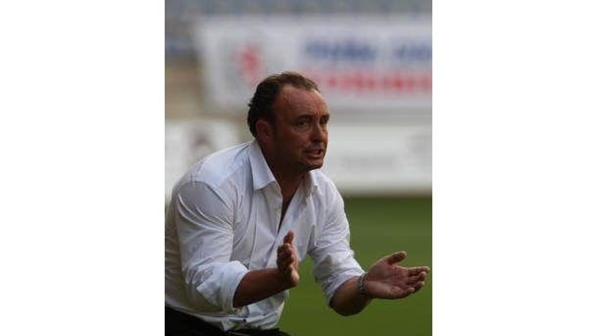 El técnico Yosu Uribe.