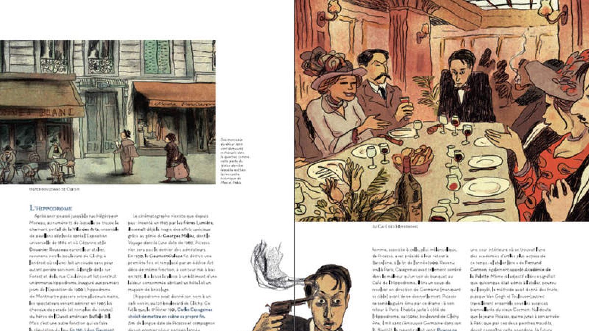 dos ilustraciones del libro