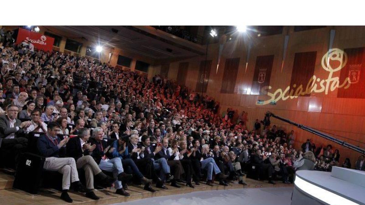 Conferencia política del PSOE en Madrid.